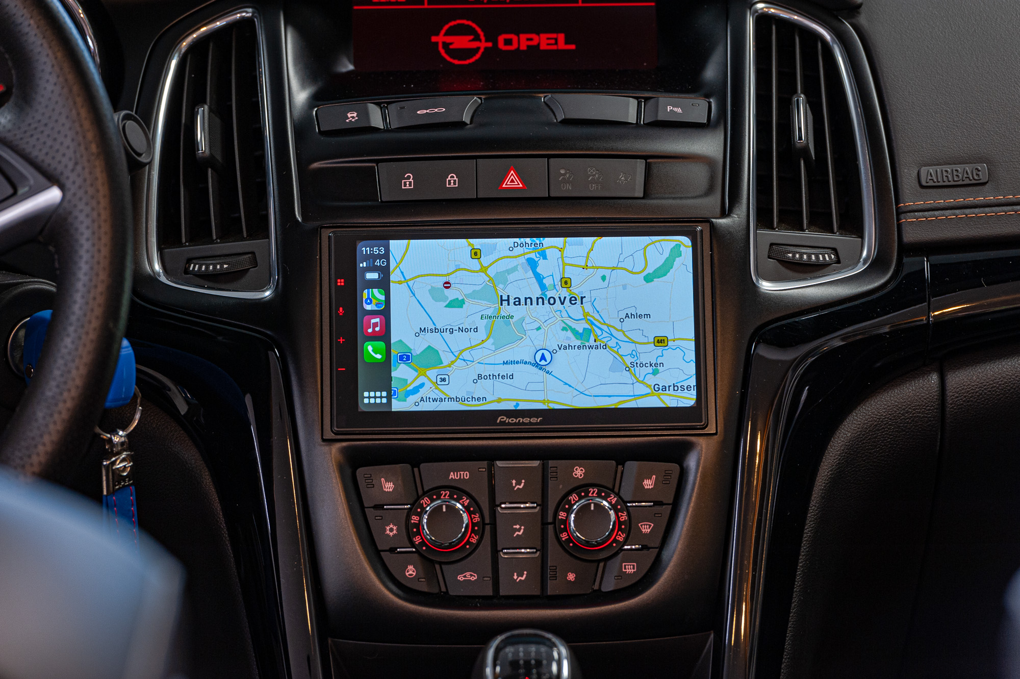 Opel / Vauxhall Cascada 2 DIN Radio Apple CarPlay wireless Android Auto DAB+