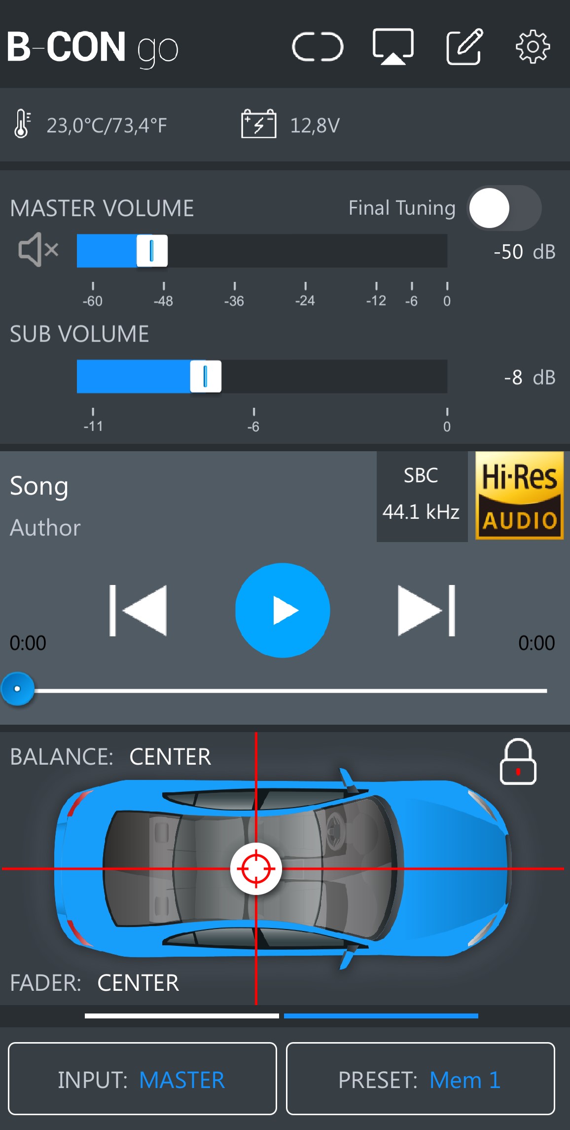 B-Con_App Ineos Grenadier / Quartermaster Soundsystem, Lautsprecher, Subwoofer nachrüsten