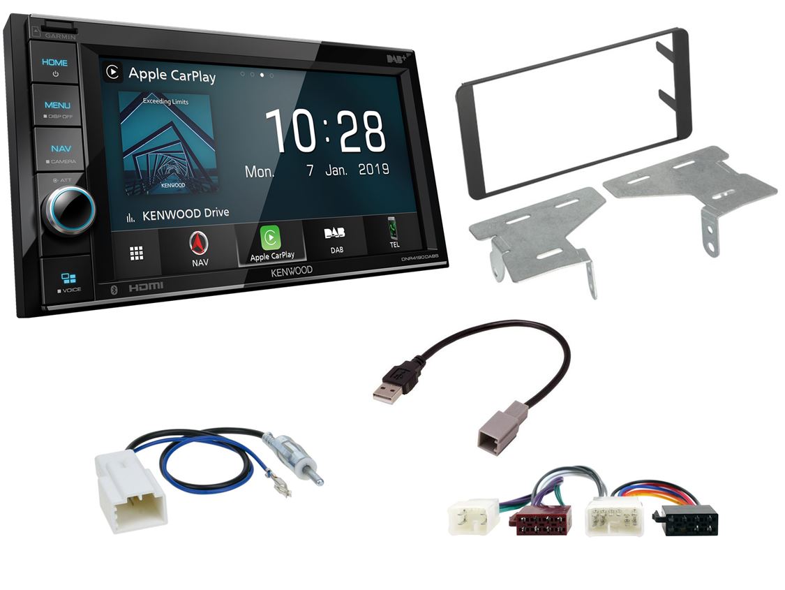 Toyota GT86 / Subaru BRZ 2 DIN Radio einbauen Navigation nachrüsten Toyota GT86 / Subaru BRZ