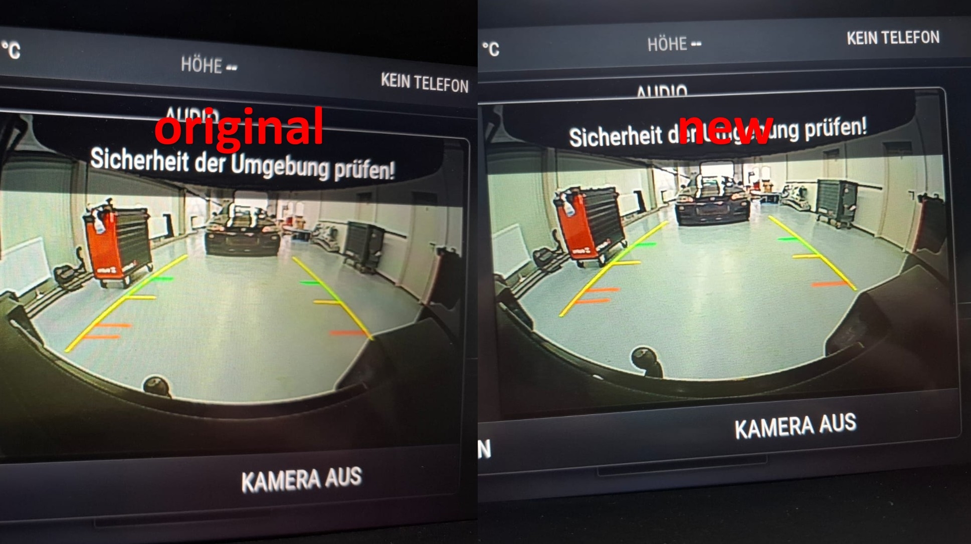 Ineos Grenadier Kamera verbessern