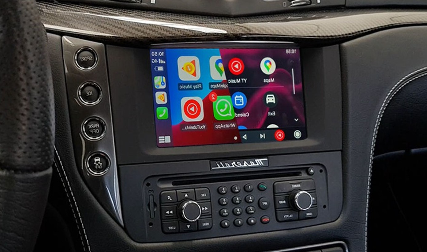 Maserati Gran Turismo Apple CarPlay und Android Auto nachrüsten Apple CarPlay / Android Auto Interface für Maserati Gran Turismo 2007 - 2019