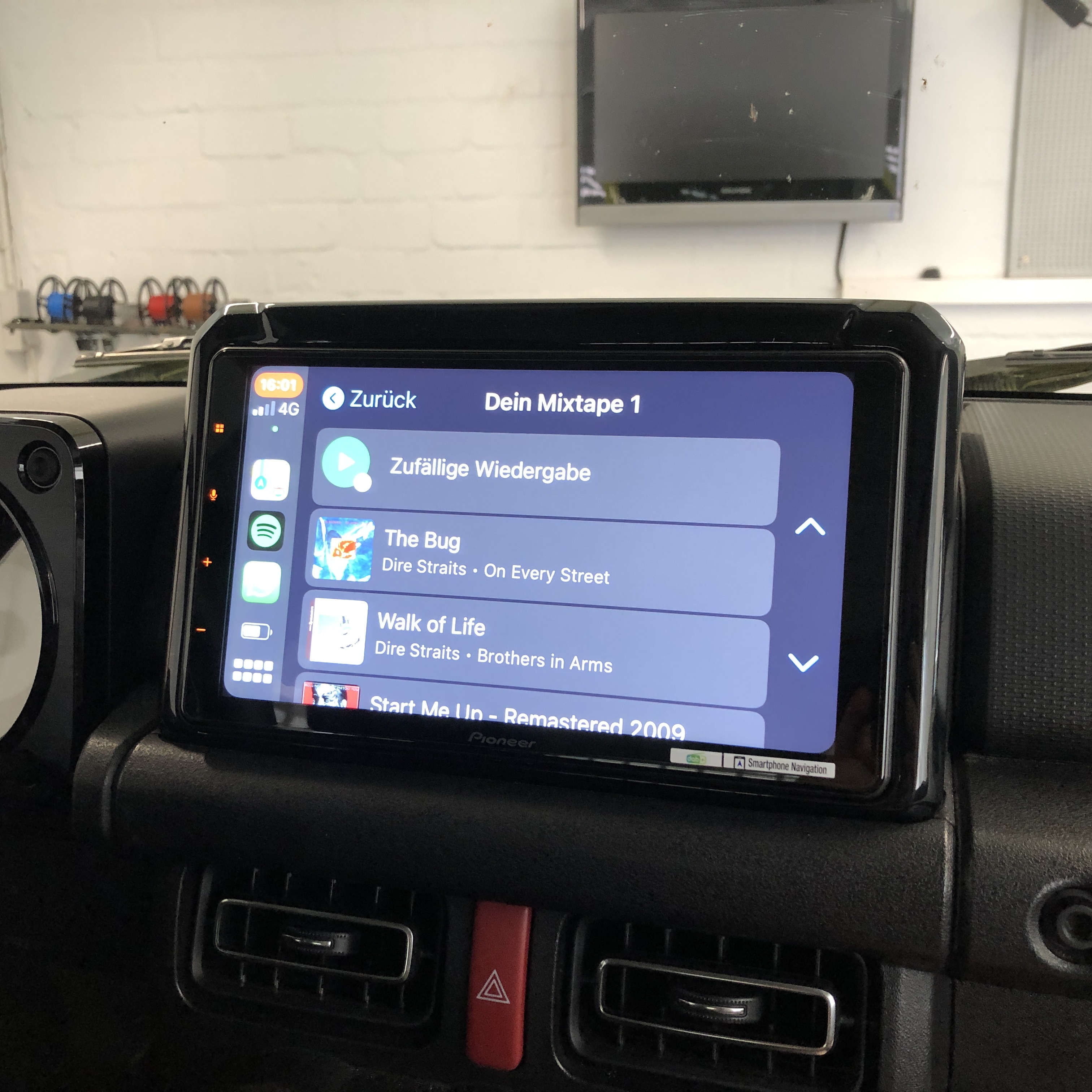 Suzuki Jimny GJ / HJ plug and play 9 Zoll Multimedia Radio